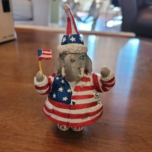 Political Patriotic Elephant Statue